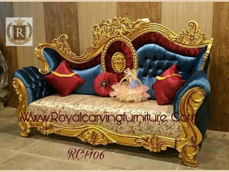 wooden carved sofa sets